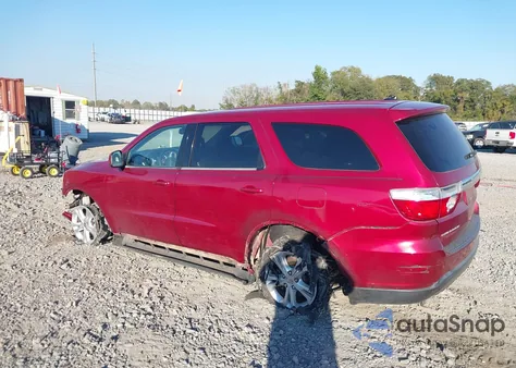 2013 Dodge Durango Sxt из США, поврежденный, VIN 1C4RDHAG2DC687783